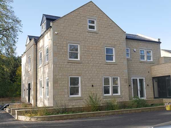 dressed stone new build property leeds