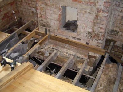 terraced house harrogate joist repairs
